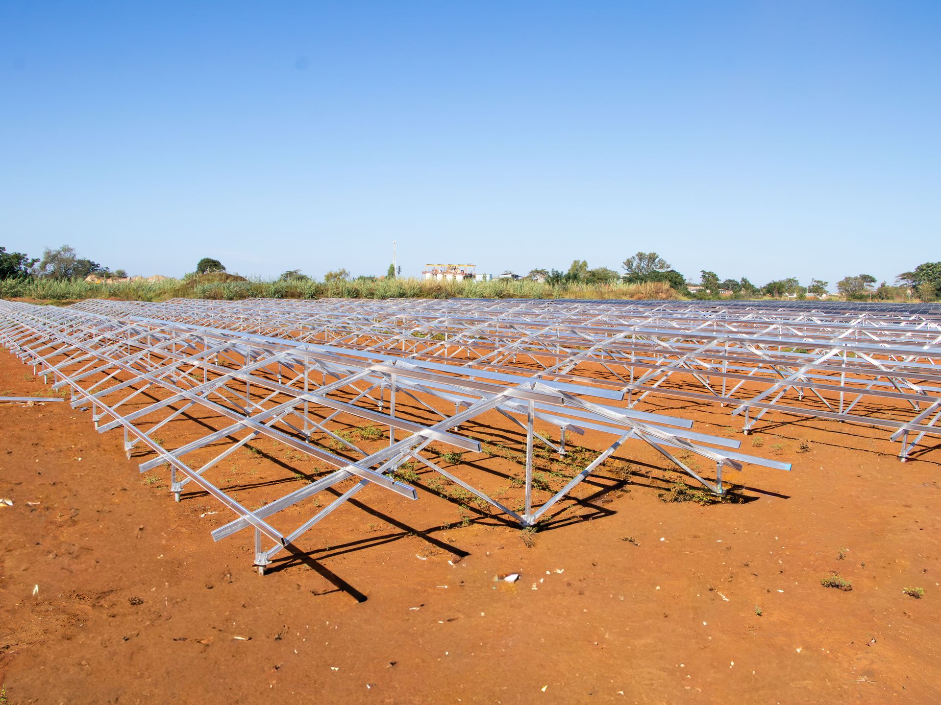8MW solar PV array at Golden Valley Mine